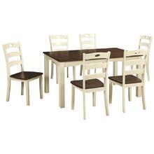 Woodanville Dining Room Table and Chairs (set of 7)