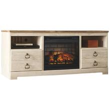 Willowton 64" TV Stand With Electric Fireplace