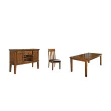 Dining Table and 8 Chairs With Storage
