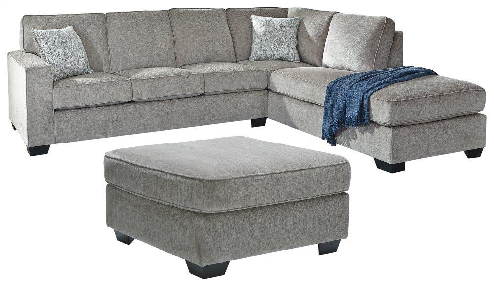 2-piece Sectional With Ottoman