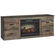Trinell 63" TV Stand With Electric Fireplace
