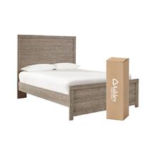 Full Panel Bed With Mattress
