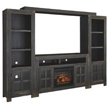 Gavelston 4-piece Entertainment Center With Electric Fireplace