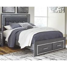 Lodanna Queen Panel Bed With 2 Storage Drawers