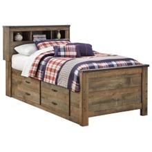 Trinell Twin Bookcase Bed With 2 Storage Drawers