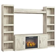 Bellaby 4-piece Entertainment Center With Electric Fireplace