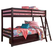 Halanton Twin Over Twin Bunk Bed With 1 Large Storage Drawer