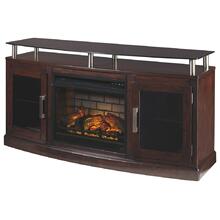 Chanceen 60" TV Stand With Electric Fireplace