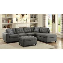 Stonenesse Contemporary Grey Sectional