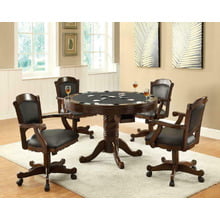Turk Casual Game Table and Arm Chair Set