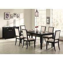 Louise Transitional Five-piece Dining Set