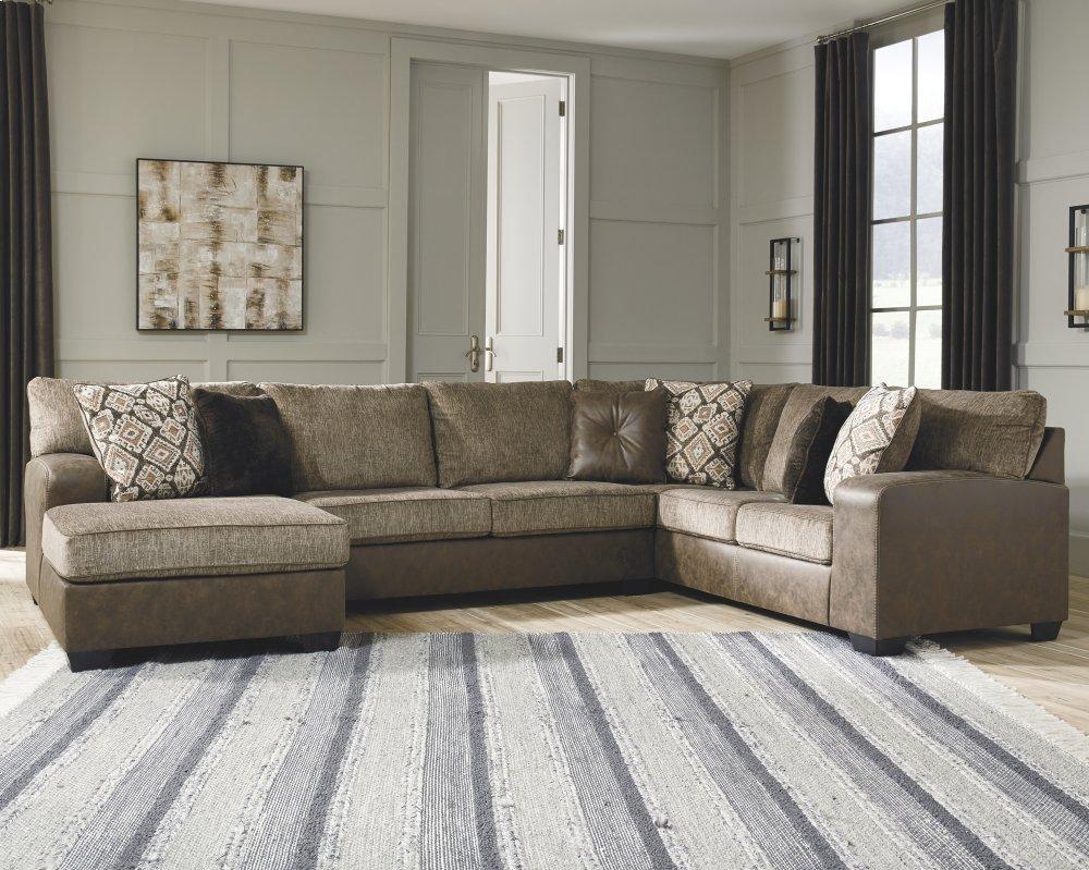 Abalone 3-piece Sectional With Chaise