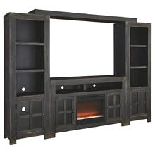 Gavelston Entertainment System With Fireplace Insert