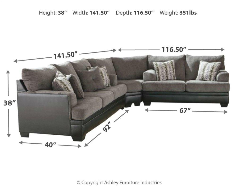 Millingar 3-piece Sectional