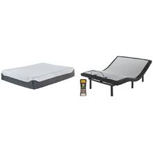 12 Inch Chime Elite Queen Adjustable Base With Foundation