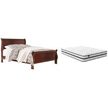Queen Sleigh Bed With Mattress