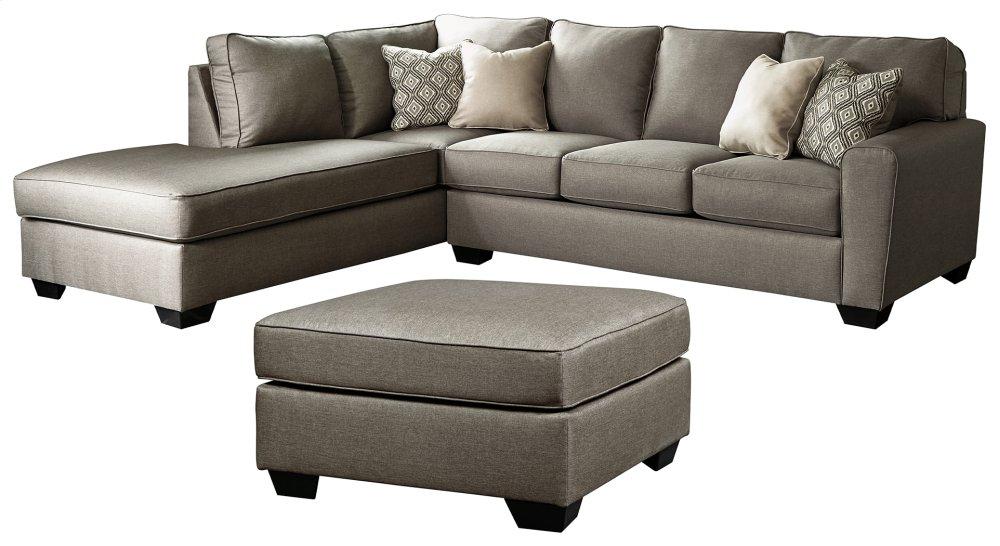 2-piece Sectional With Ottoman