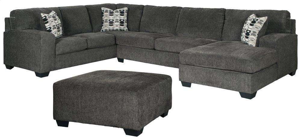 3-piece Sectional With Ottoman