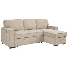 Darton 2-piece Sleeper Sectional With Storage