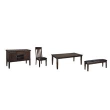 Dining Table and 4 Chairs and Bench With Storage