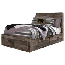 Derekson Full Panel Bed With 6 Storage Drawers