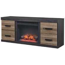 Harlinton 63" TV Stand With Electric Fireplace