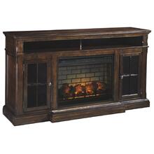 Roddinton 74" TV Stand With Electric Fireplace