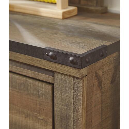 Trinell Dresser With Electric Fireplace