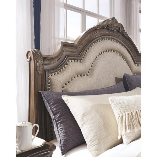 Charmond Queen Upholstered Sleigh Bed
