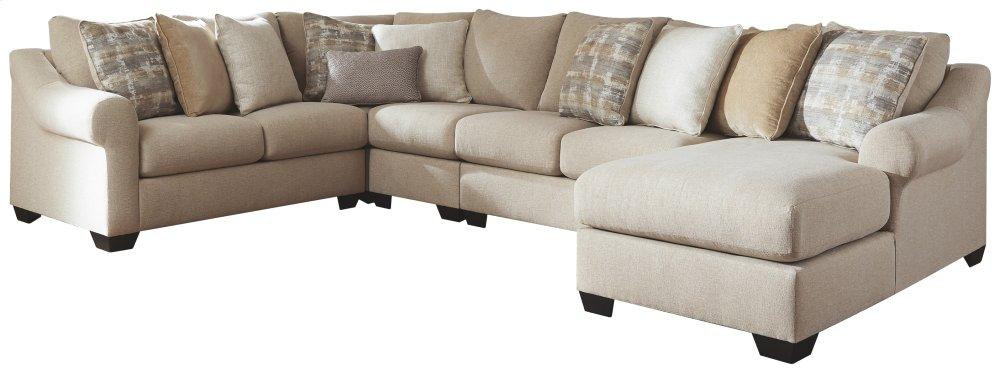 Ingleside 5-piece Sectional With Chaise