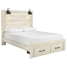 Cambeck Queen Panel Bed With 2 Storage Drawers