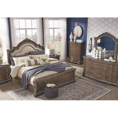 Charmond Queen Upholstered Sleigh Bed