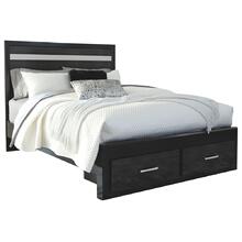 Starberry Queen Panel Bed With 2 Storage Drawers