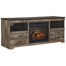Trinell 63" TV Stand With Electric Fireplace