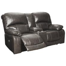 Hallstrung Power Reclining Loveseat With Console