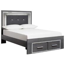 Lodanna Full Panel Bed With 2 Storage Drawers