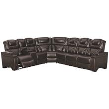 Warnerton 3-piece Power Reclining Sectional
