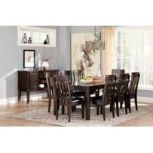 Dining Table and 8 Chairs With Storage