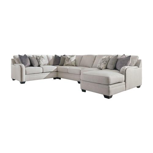 Dellara 5-piece Sectional With Chaise