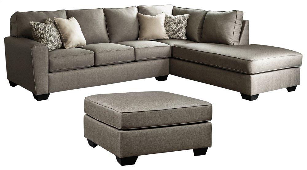 2-piece Sectional With Ottoman