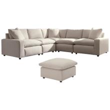 5-piece Sectional With Ottoman