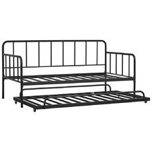 Trentlore Twin Metal Day Bed With Trundle
