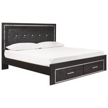 Kaydell King Panel Bed With Storage