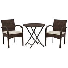 Anchor Lane Outdoor Chairs With Table Set (set of 3)