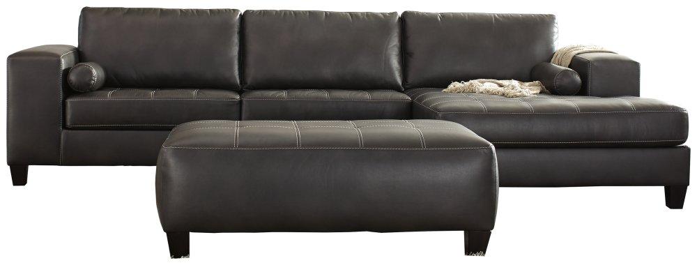 2-piece Sectional With Ottoman