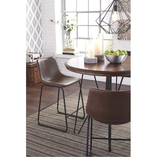 Counter Height Dining Table and 4 Barstools