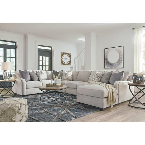Dellara 5-piece Sectional With Chaise