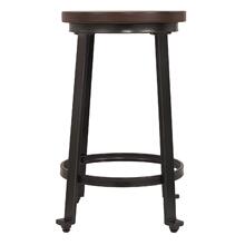 Challiman - Rustic Brown Set Of 2 Dining Room Barstools