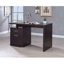 Office Desk With Drawer In Cappuccino