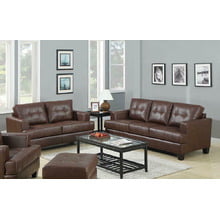 Samuel Transitional Brown Two-piece Living Room Set